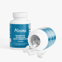 Probiotic 40 Billion with Prebiotics 60 Count Digestive Health