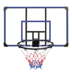 Wall Mounted Basketball Hoop Foldable Shatterproof Backboard All Weather