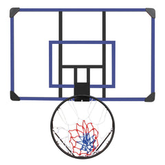 Wall Mounted Basketball Hoop Foldable Shatterproof Backboard All Weather