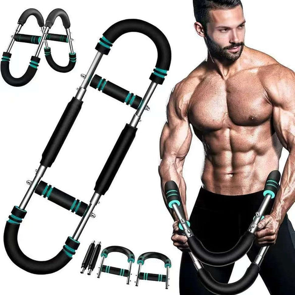 Multi-Functional Adjustable Arm Strength Trainer U-Shaped Chest Fitness Equipment