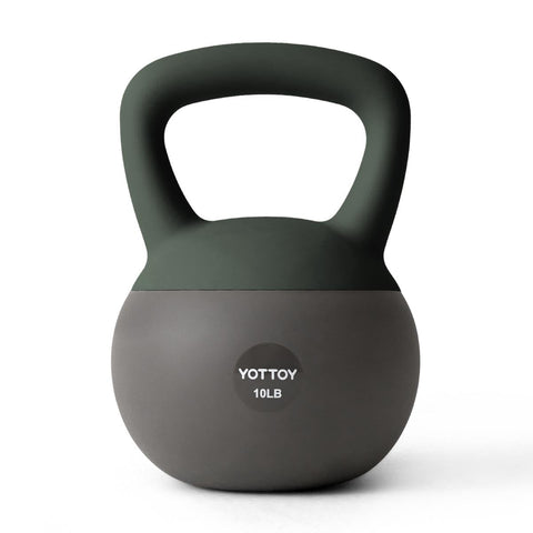 Soft Kettlebell 10lb Anti-Slip Strength Training Weight Fitness