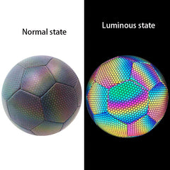 Reflective Football Size 5 Wear Resistant Training Match Ball