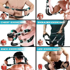 Multi-Functional Adjustable Arm Strength Trainer U-Shaped Chest Fitness Equipment