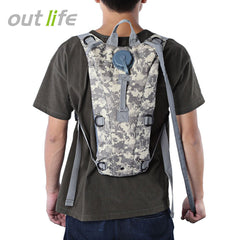 3L Tactical Hydration Water Bag Molle Backpack Camelback Cycling Camping