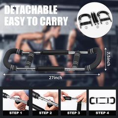 Multi-Functional Adjustable Arm Strength Trainer U-Shaped Chest Fitness Equipment