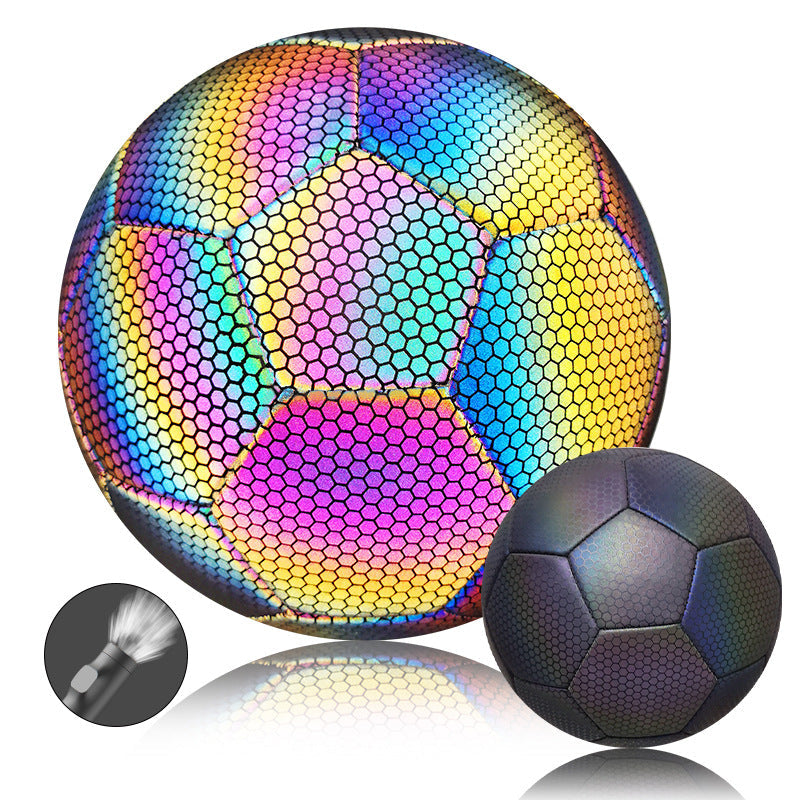 Reflective Football Size 5 Wear Resistant Training Match Ball