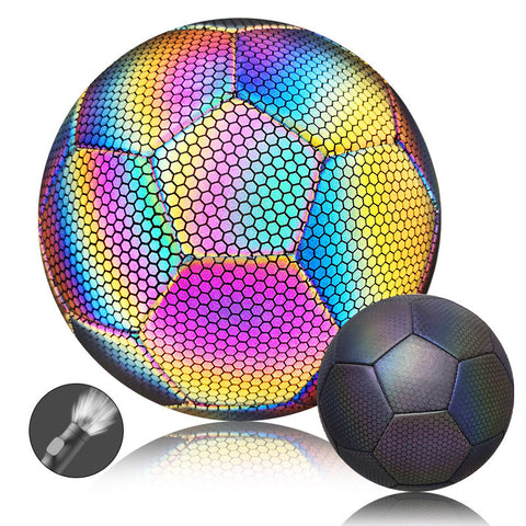 Reflective Football Size 5 Wear Resistant Training Match Ball