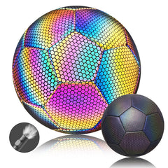 Reflective Football Size 5 Wear Resistant Training Match Ball