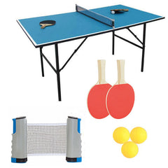 Portable Table Tennis Set Retractable Net 1.7M Training Workout