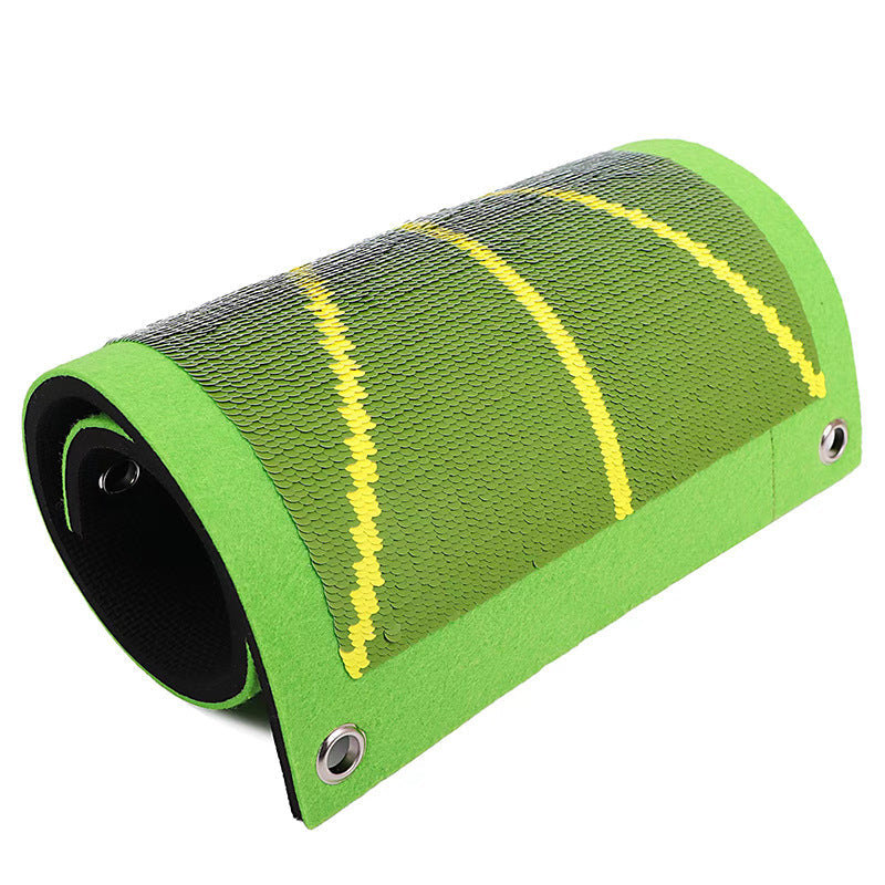 Golf Swing Training Mat Directional Trace Practice Hitting Mat