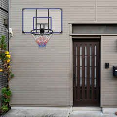 Wall Mounted Basketball Hoop Foldable Shatterproof Backboard All Weather