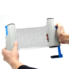 Portable Table Tennis Set Retractable Net 1.7M Training Workout