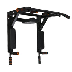 Wall Mounted Sandbag Rack Pull-Up Bar Fitness Training Equipment