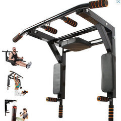Wall Mounted Sandbag Rack Pull-Up Bar Fitness Training Equipment