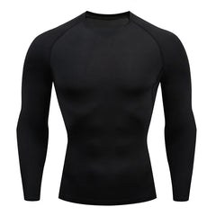 Men's Spring Autumn Long Sleeve Fitness Tee