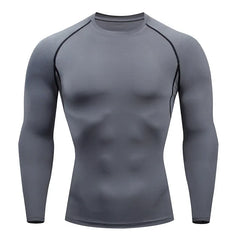 Men's Spring Autumn Long Sleeve Fitness Tee