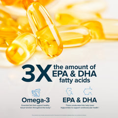 Triple Strength Omega-3 Fish Oil EPA DHA 180