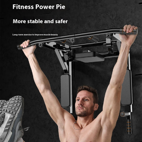 Wall Mounted Sandbag Rack Pull-Up Bar Fitness Training Equipment
