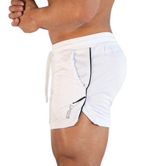 Men’s Gym Training Shorts Quick Dry Compression Running Workout Pockets