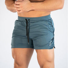 Men’s Gym Training Shorts Quick Dry Compression Running Workout Pockets