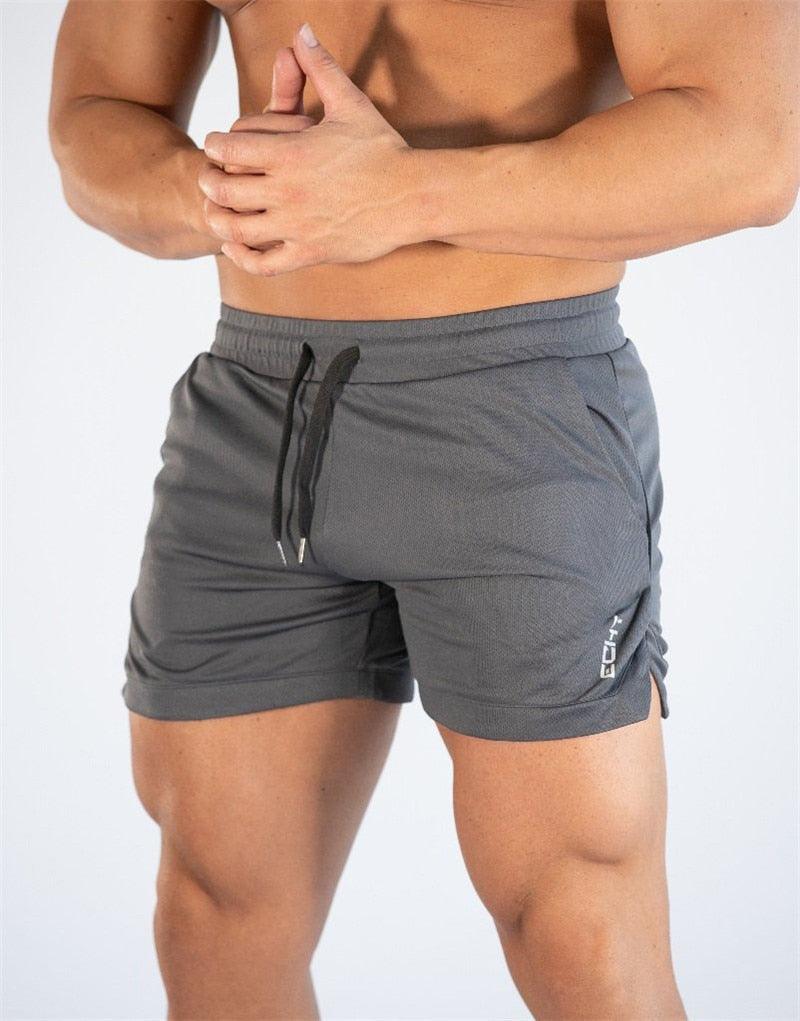 Men’s Gym Training Shorts Quick Dry Compression Running Workout Pockets
