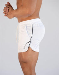 Men’s Gym Training Shorts Quick Dry Compression Running Workout Pockets