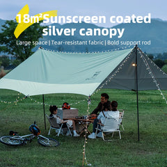 Waterproof UPF50+ Sun Shelter Canopy Tent Camping Outdoor Shade