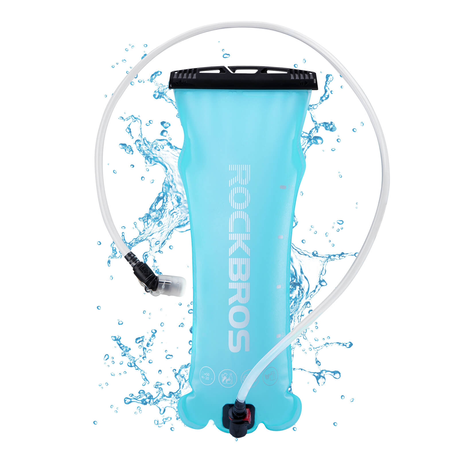 2L Hydration Bladder Hiking Running Cycling Water Reservoir Bag