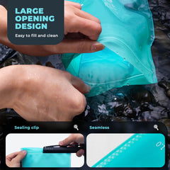 2L Hydration Bladder Hiking Running Cycling Water Reservoir Bag