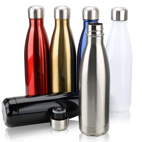 500ml Stainless Steel Vacuum Insulated Water Bottle BPA Free Thermos