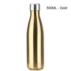 500ml Stainless Steel Vacuum Insulated Water Bottle BPA Free Thermos