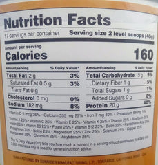 Protein Plus Sunrider Protein Powder Fitness Nutrition Shake